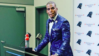 Illustration for article titled Cam Newton’s Fashion Sense: Hot or Nah?